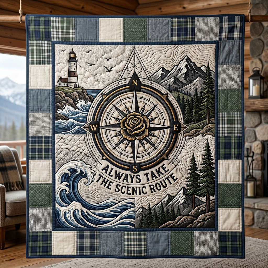 Mountain Wave Compass WN1905008CL Quilt