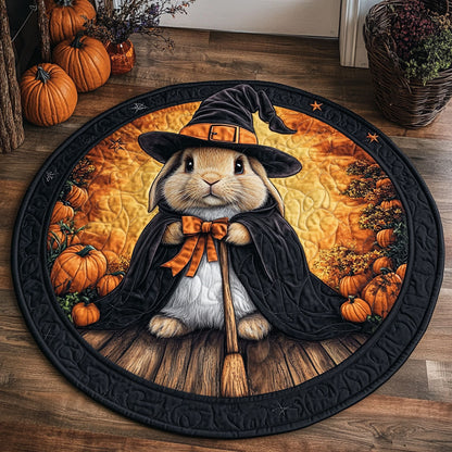 Witchy Bunny CP0410051CL Quilted Round Mat