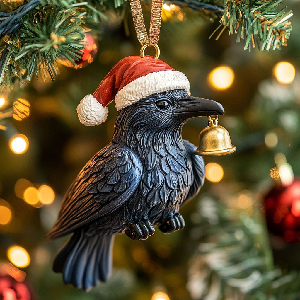 Mystic Raven CP2711008CL Christmas Ornament