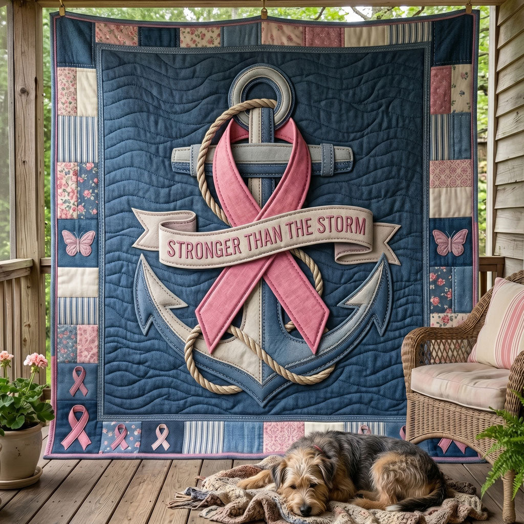 Stronger Than The Storm Anchor WN2404014CL Quilt