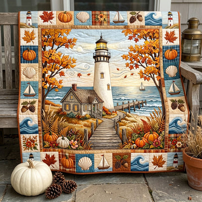Autumn Lighthouse Haven WN2006004CL Quilt