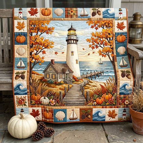 Autumn Lighthouse Haven WN2006004CL Quilt