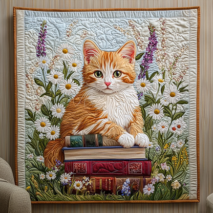 Wise Ginger Cat QA0901001CL Quilt