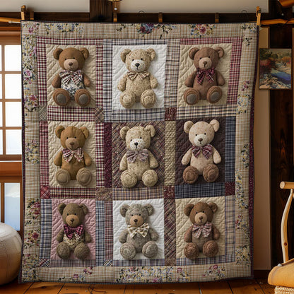 Classic Teddy Bear WN1003064CL Quilt