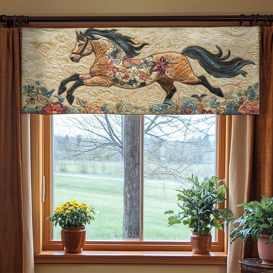 Velvet Horse Trail WN1606057CL Quilted Valance