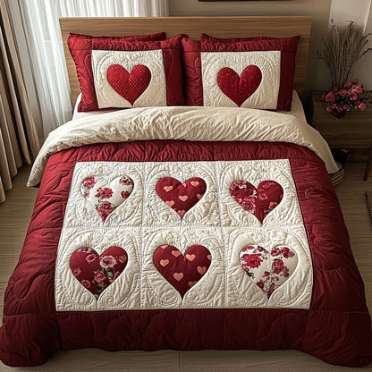 Love Heart QA1201032CL Duvet Cover Set
