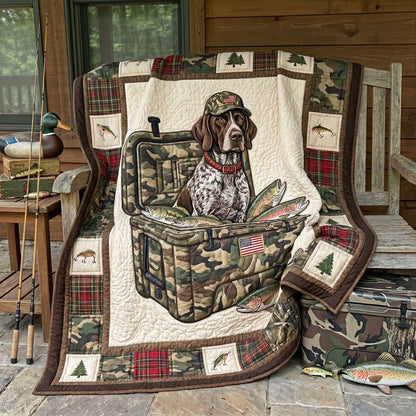 Fishing Buddy Retriever WN1505010CL Quilt