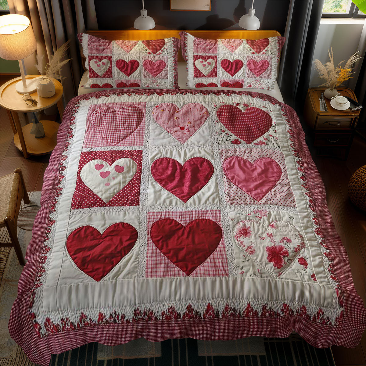 Timeless Heart WN1002085CL Duvet Cover Set