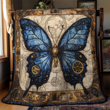 Clockwork Steampunk Butterfly WN0402038CL Quilt