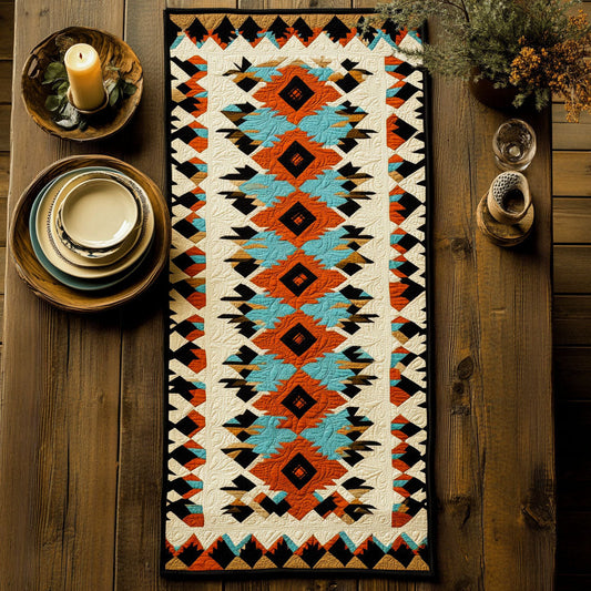 Tribal Rhythm CW2905583CL Quilted Table Runner