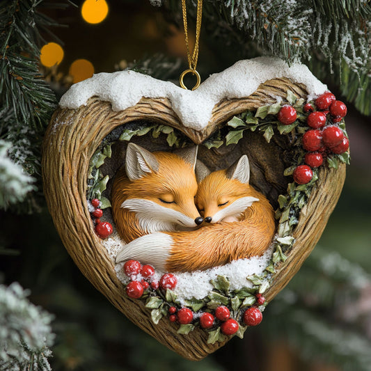 Fox Love CP0612048CL Christmas Ornament