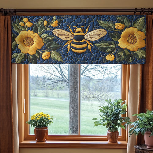 Whisper Of The Bee WN3006081CL Quilted Valance
