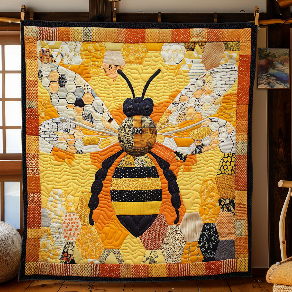Bee Harmony CW0601005CL Quilt