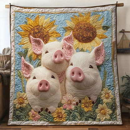 Gentle Pig WN0901028CL Quilt