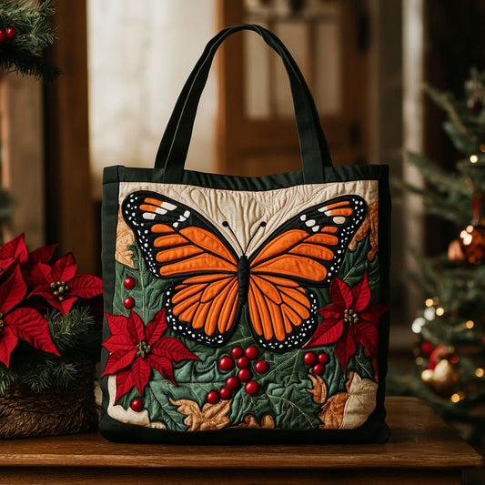 Monarch Butterfly KL0312017CL Quilted Tote Bag