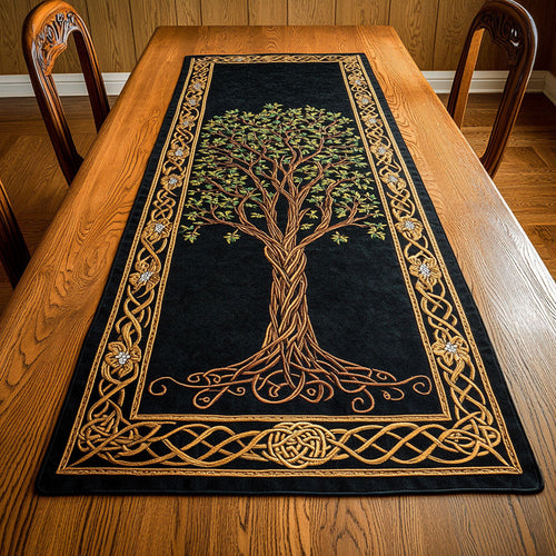 Royal Green CP3004034CL Quilted Table Runner