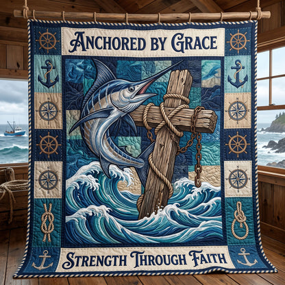 Strength Through Faith Marlin WN2205017CL Quilt