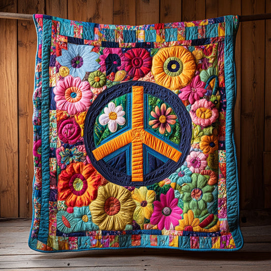 Floral Peace CP2305028CL Quilt