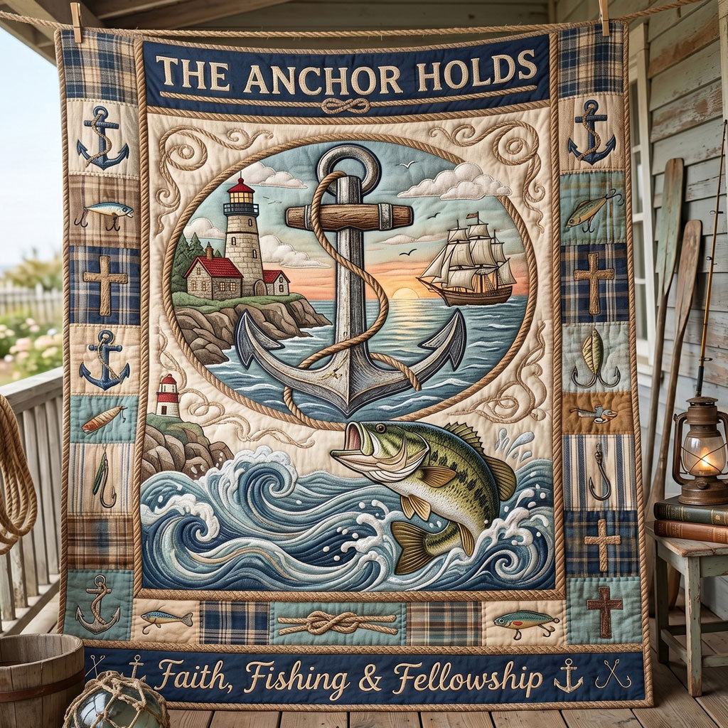 Faith And Fellowship Bass WN2105006CL Quilt