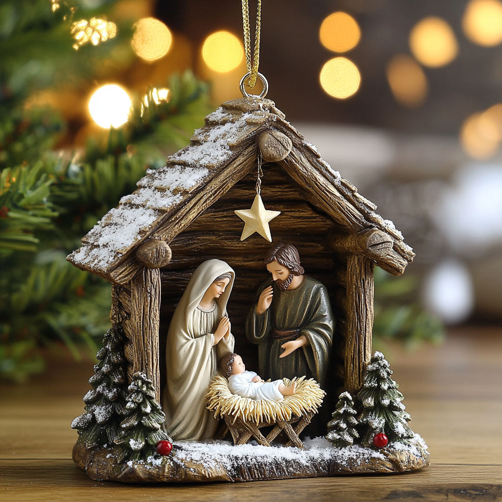 Faith Family CP0112126CL Christmas Ornament