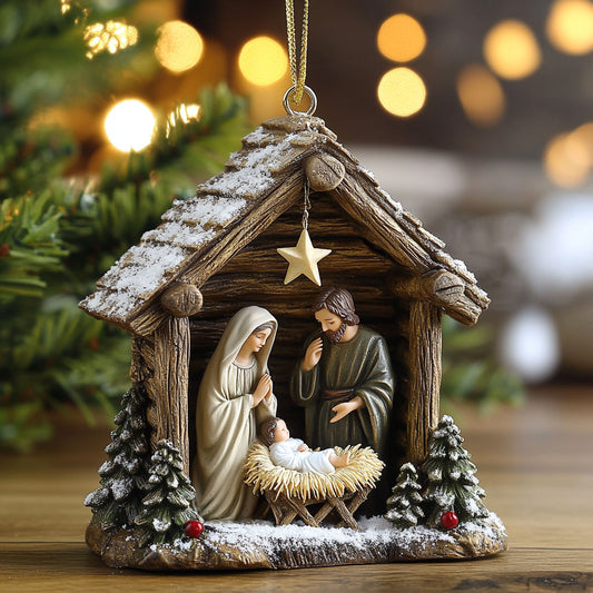 Faith Family CP0112126CL Christmas Ornament