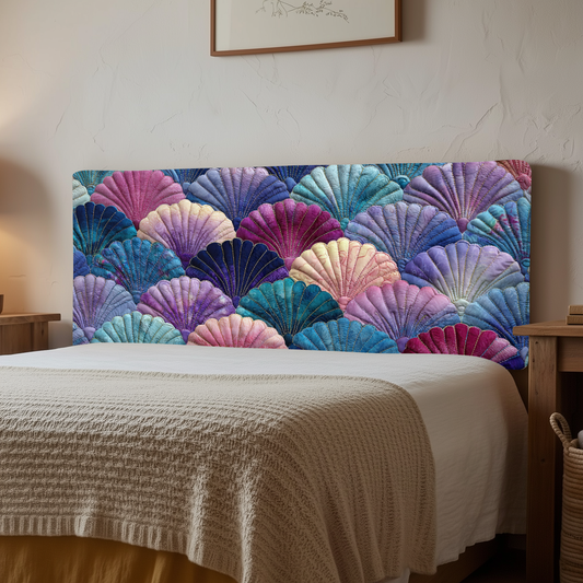 Seashell XR3112006CL Quilted Headboard Slipcover