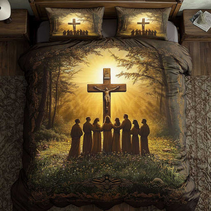 Christianity Family Prayer WN0603039CL Duvet Cover Set