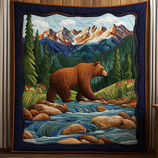 Mountain Trail Bear KL0701018CL Quilt