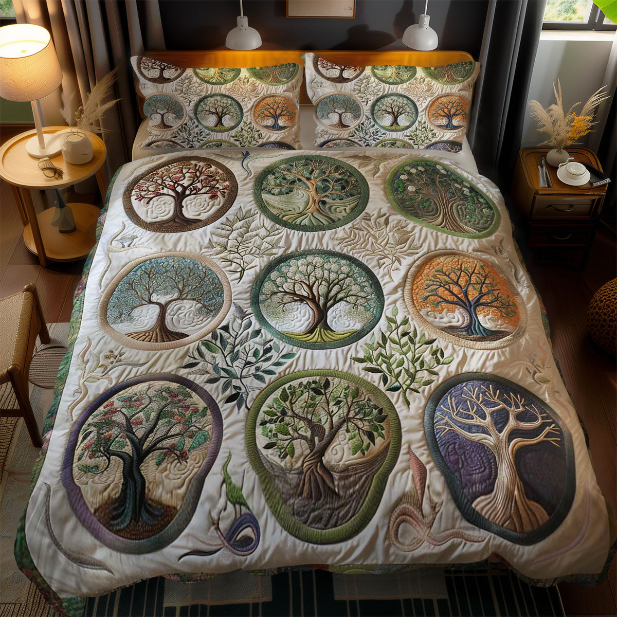 Celestial Tree Of Life WN1303123CL Duvet Cover Set