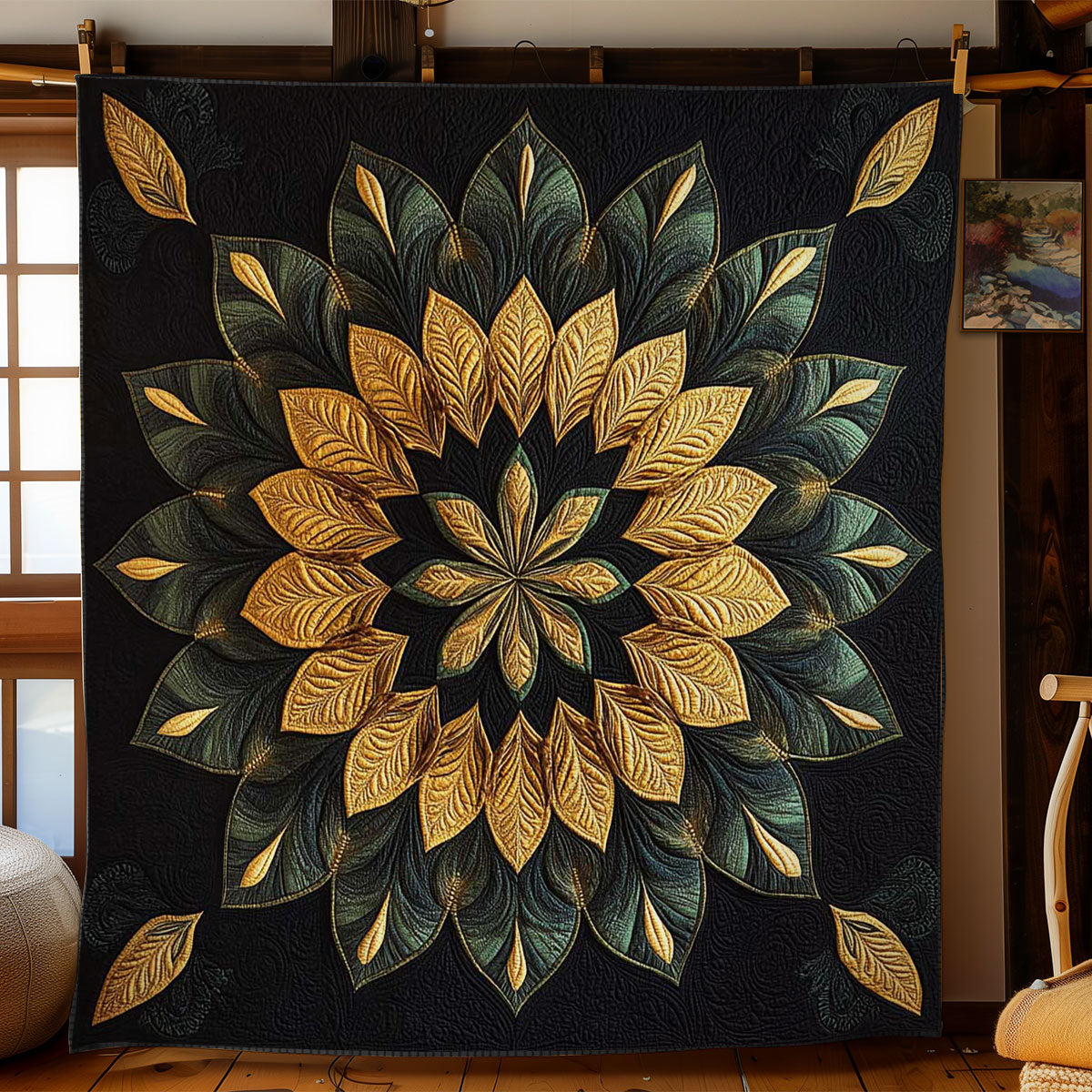 Flower Of The Sun WN1303052CL Quilt