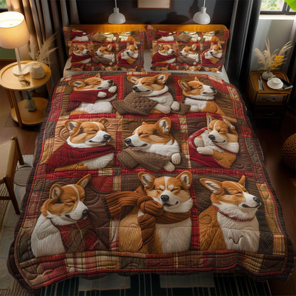 Dreamy Corgi WN1303139CL Duvet Cover Set