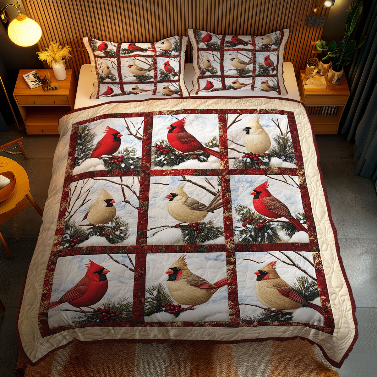 Silent Cardinal WN2102044CL Duvet Cover Set