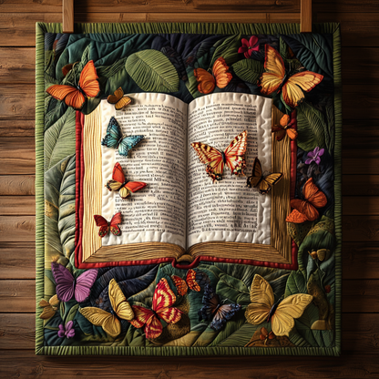 Butterfly Book Garden KL1401003CL Quilt