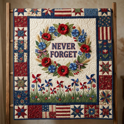 Never Forget XR1004001CL Quilt