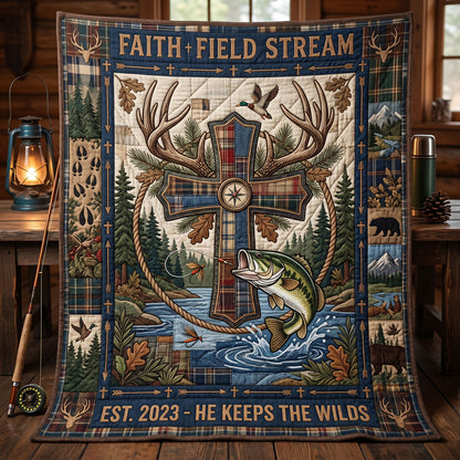 Guided By Faith Outdoors WN2104015CL Quilt