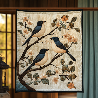 Whispering Bluebirds KL1301011CL Quilt