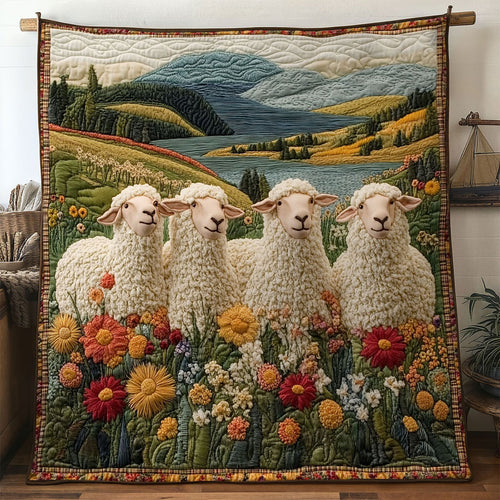 Morning Sheep WN0601056CL Quilt