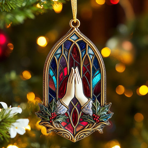Holy Prayer CP0412088CL Christmas Ornament