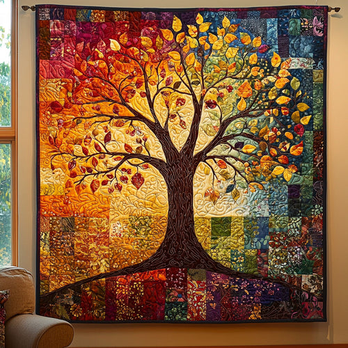 Vibrant Tree Of Life QA1401001CL Quilt