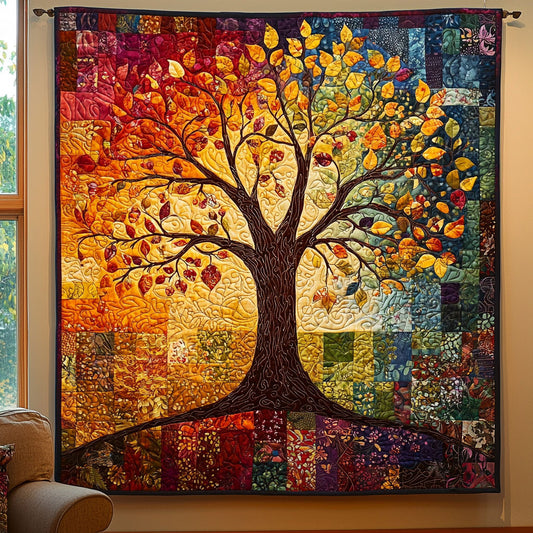 Vibrant Tree Of Life QA1401001CL Quilt