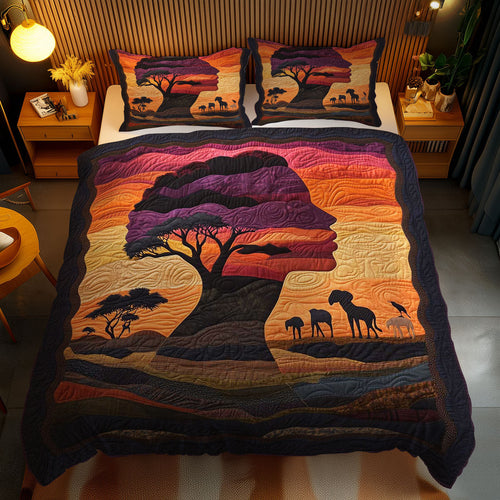 Golden African WN0303090CL Duvet Cover Set