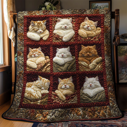 Snuggly Cat Dreams WN1303002CL Quilt