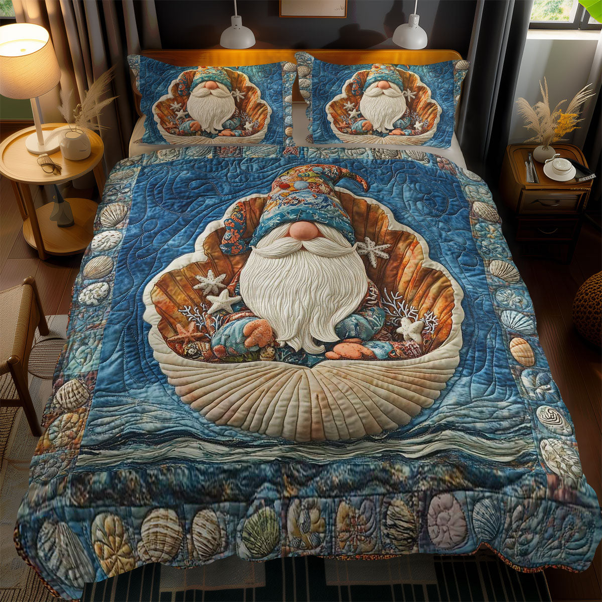 Starry Seas Gnome WN0901104CL Duvet Cover Set