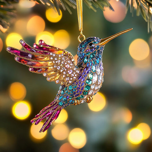 Hummingbird Christmas Jewel WN2611047CL Christmas Ornament
