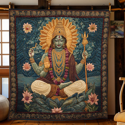 Hinduism Guardian WN0503037CL Quilt