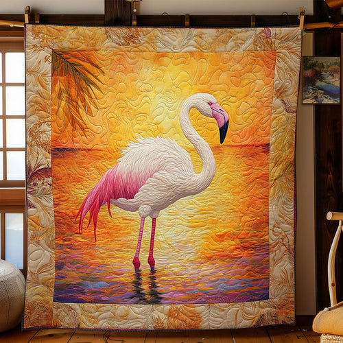 Golden Flamingo WN1102018CL Quilt