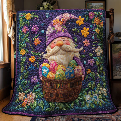 Easter Joy With Gnome WN1501043CL Quilt