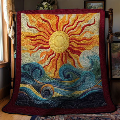 Celestial Sun And Waves WN1203058CL Quilt