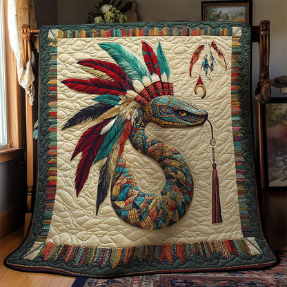 Feathered Snake WN0302031CL Quilt