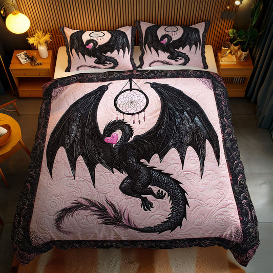 Dark Love Dragon WN1002058CL Duvet Cover Set